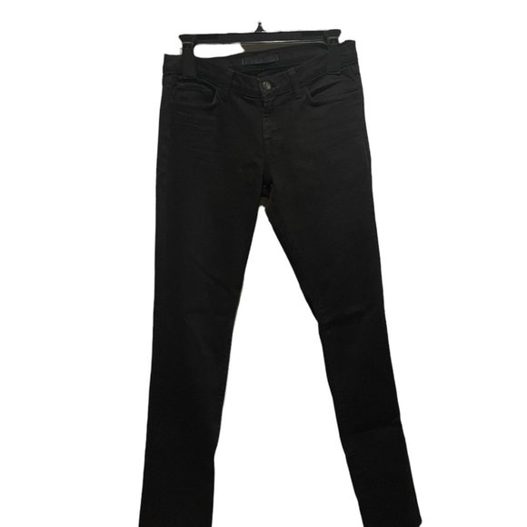 📚J Brand • EUC Black Petite Pencil Leg Jeans- Size 28 - Picture 2 of 8